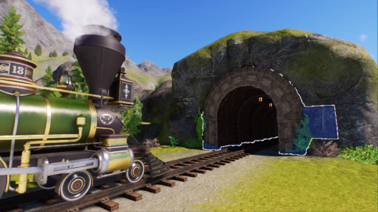 Train Tunnel Entrance Exit