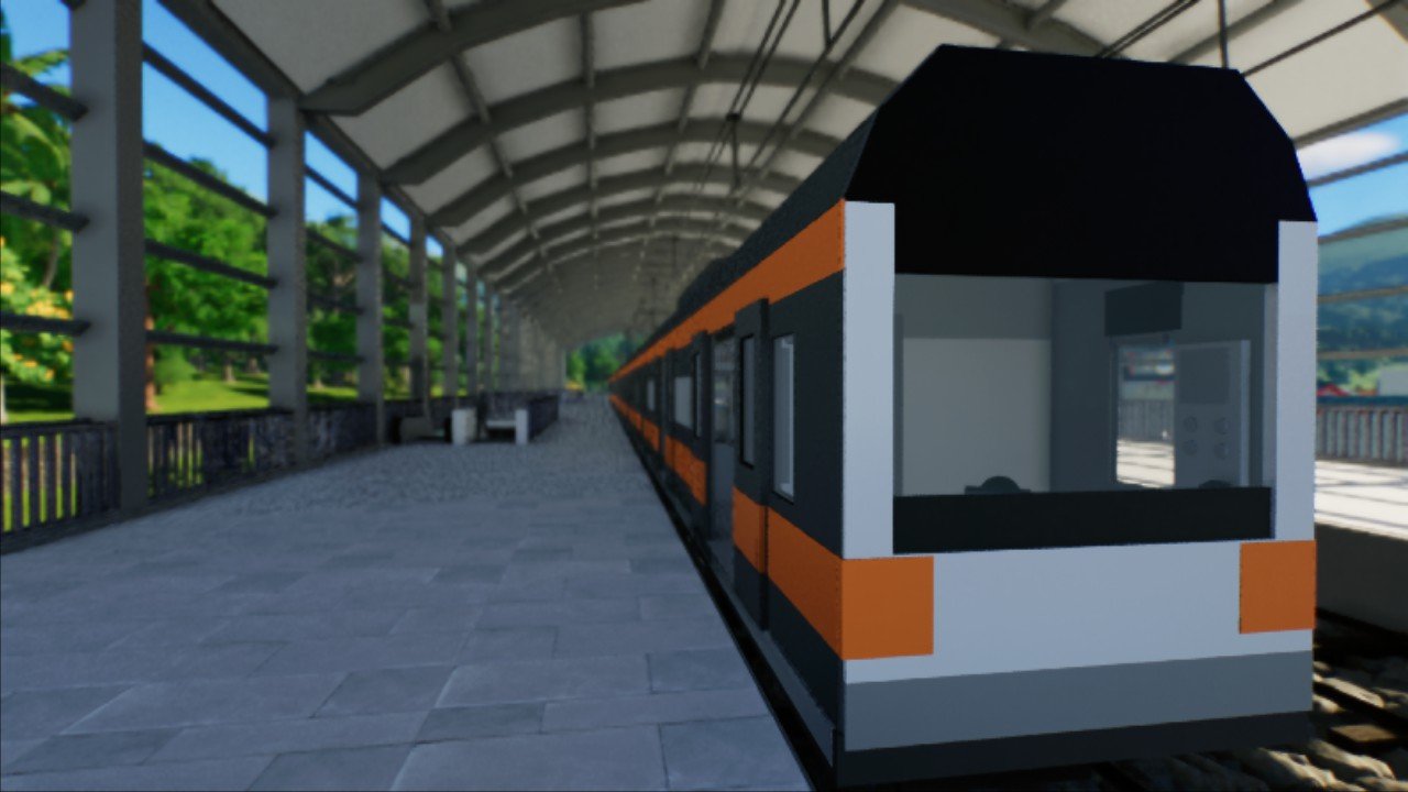 Japan Chuo Line Modular Train - Workshop - Planet Coaster 2