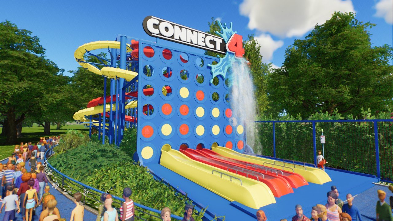 Connect 4 flume