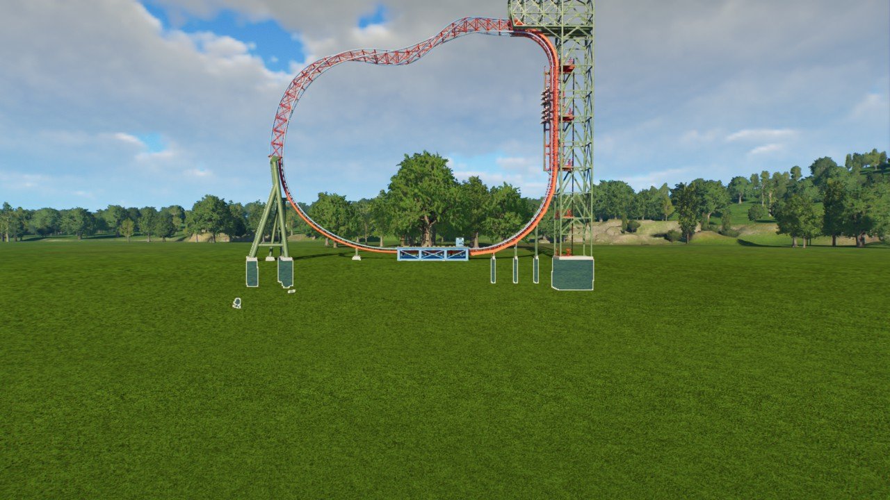 Maura Inverted lift coaster - Workshop - Planet Coaster 2