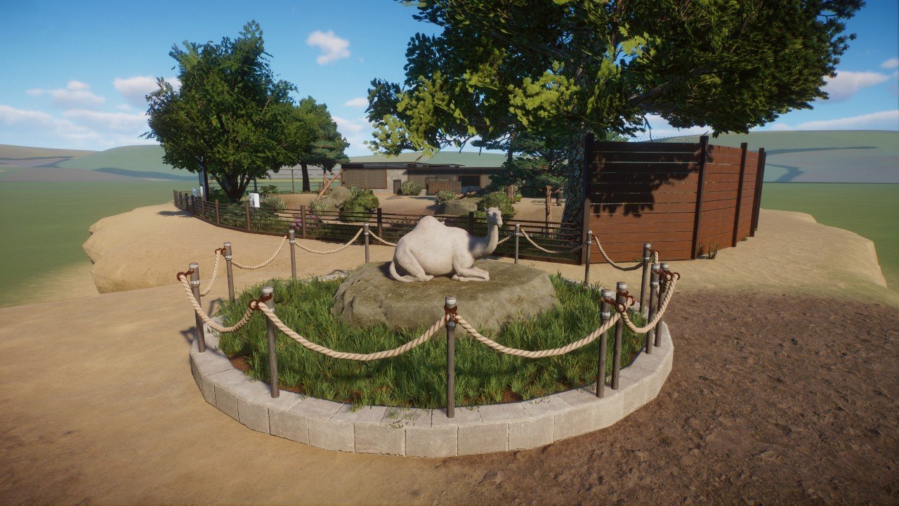 Dromedar- Kamel Habitat