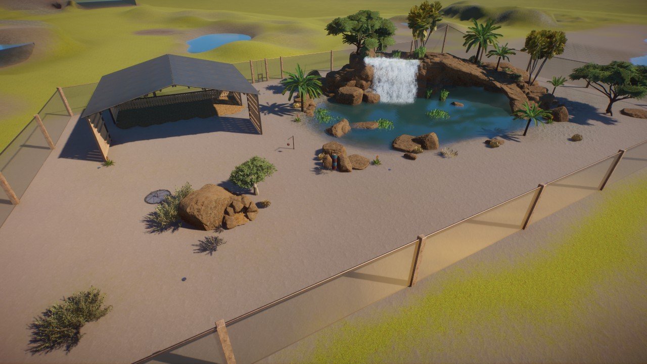 Camel Enclosure - Planet Zoo: Console Edition - Frontier Workshop