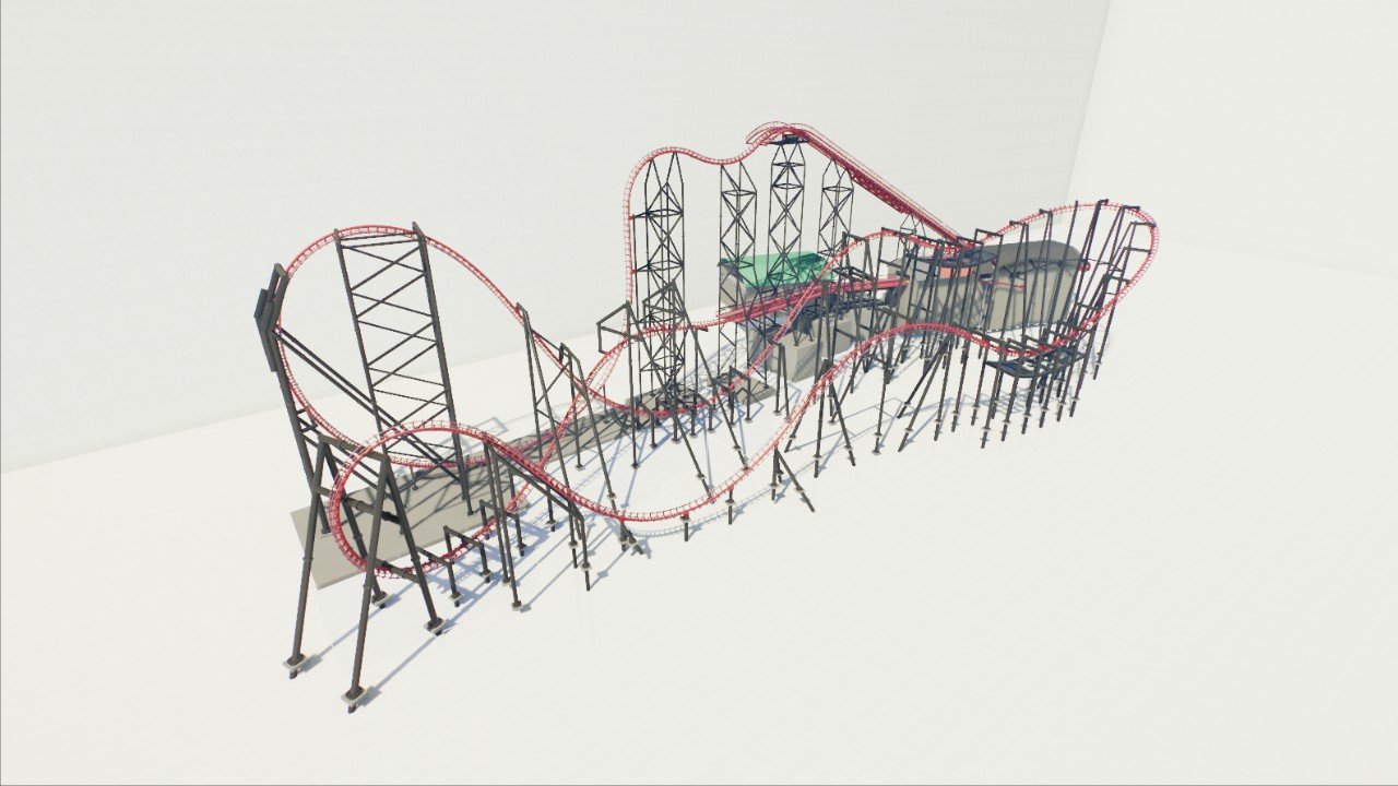 X2 - Six Flags Magic Mountain - Workshop - Planet Coaster 2