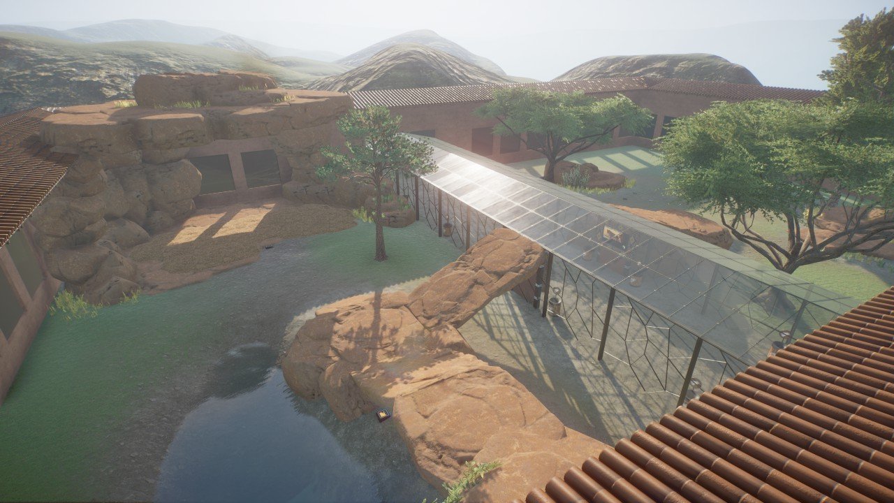 Walkthrough Lion Habitat