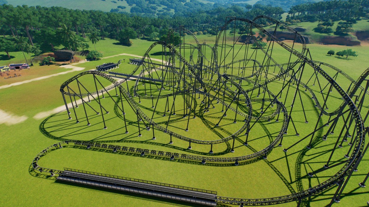 Horror coaster without theming