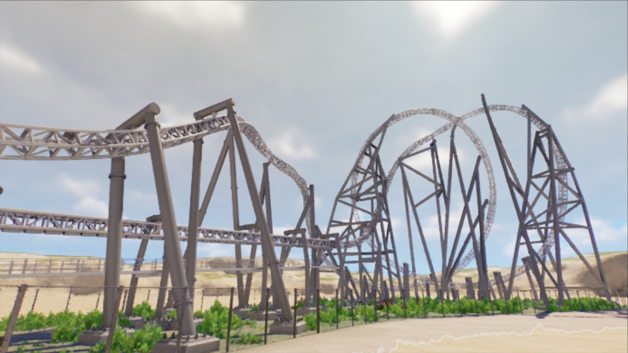 Monochrome Intamin Invert - Workshop - Planet Coaster 2