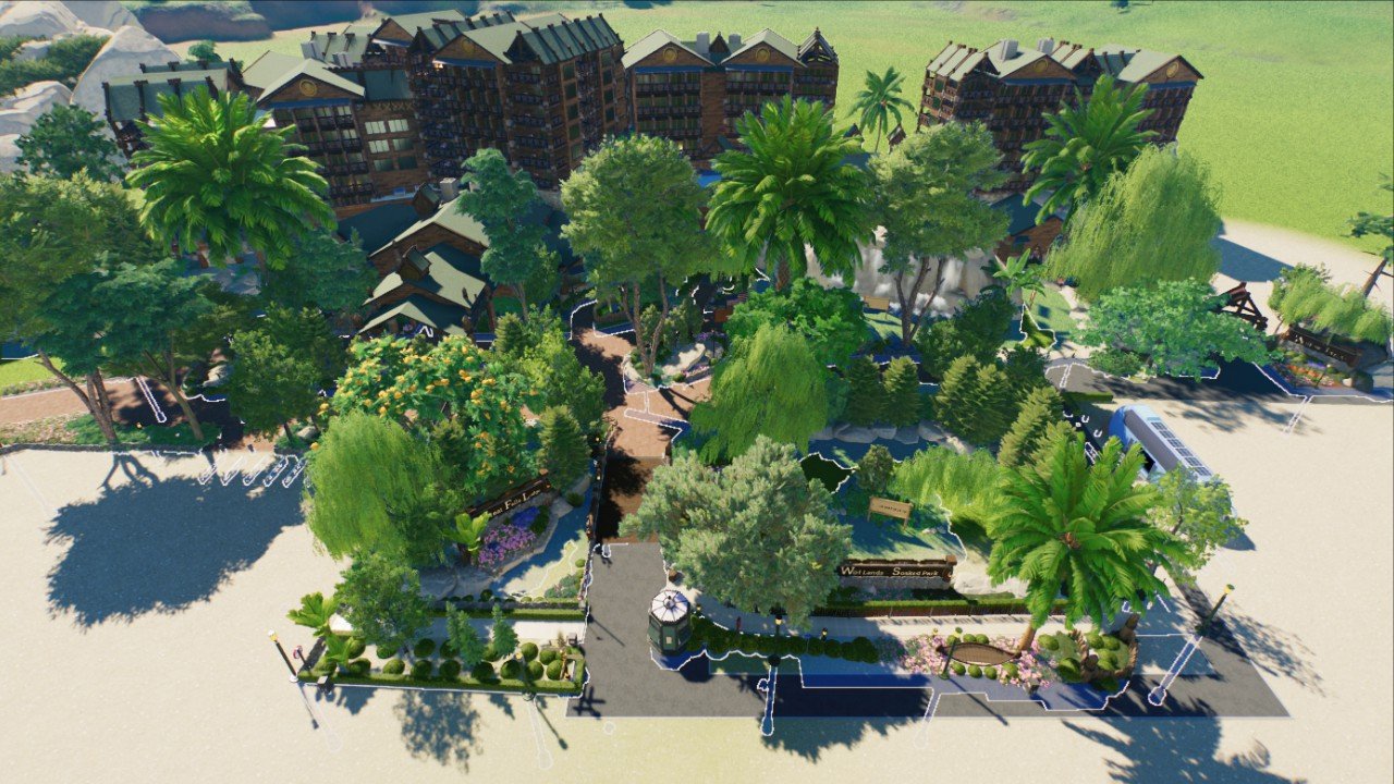GRAND HOTEL Deluxe Full Blue Print
