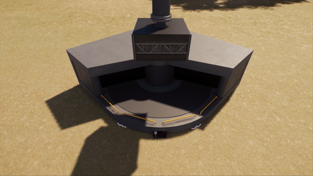 Animated heavy duty press for factories