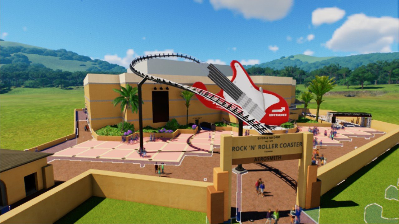 Rock 'N' Roller Coaster - Workshop - Planet Coaster 2