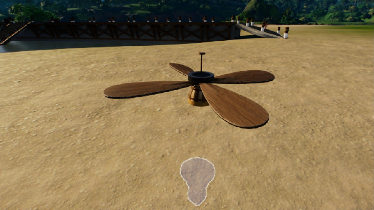 Moving Fan - Workshop - Planet Coaster 2