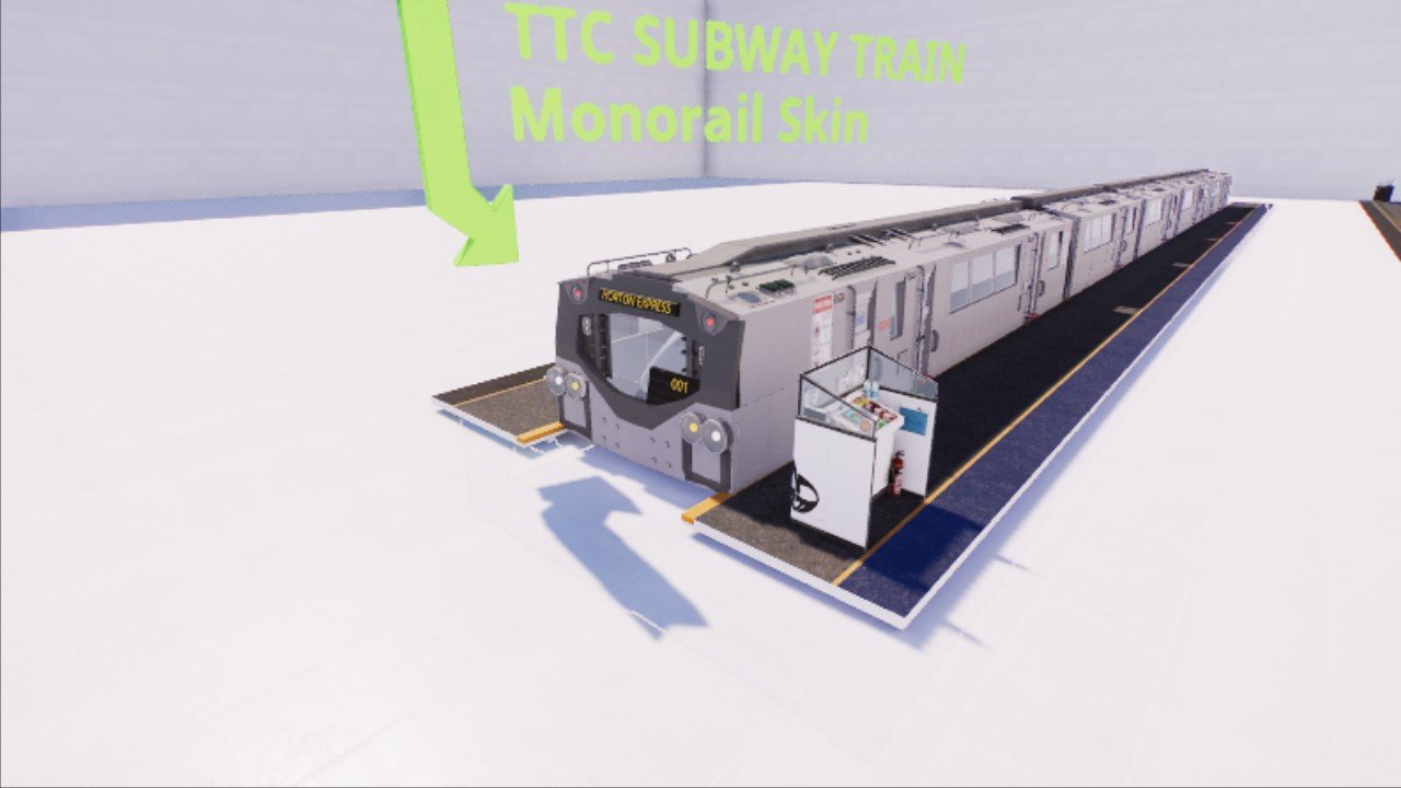 Ttc Train Simulator TTC Metro Train - Workshop - Planet Coaster 2