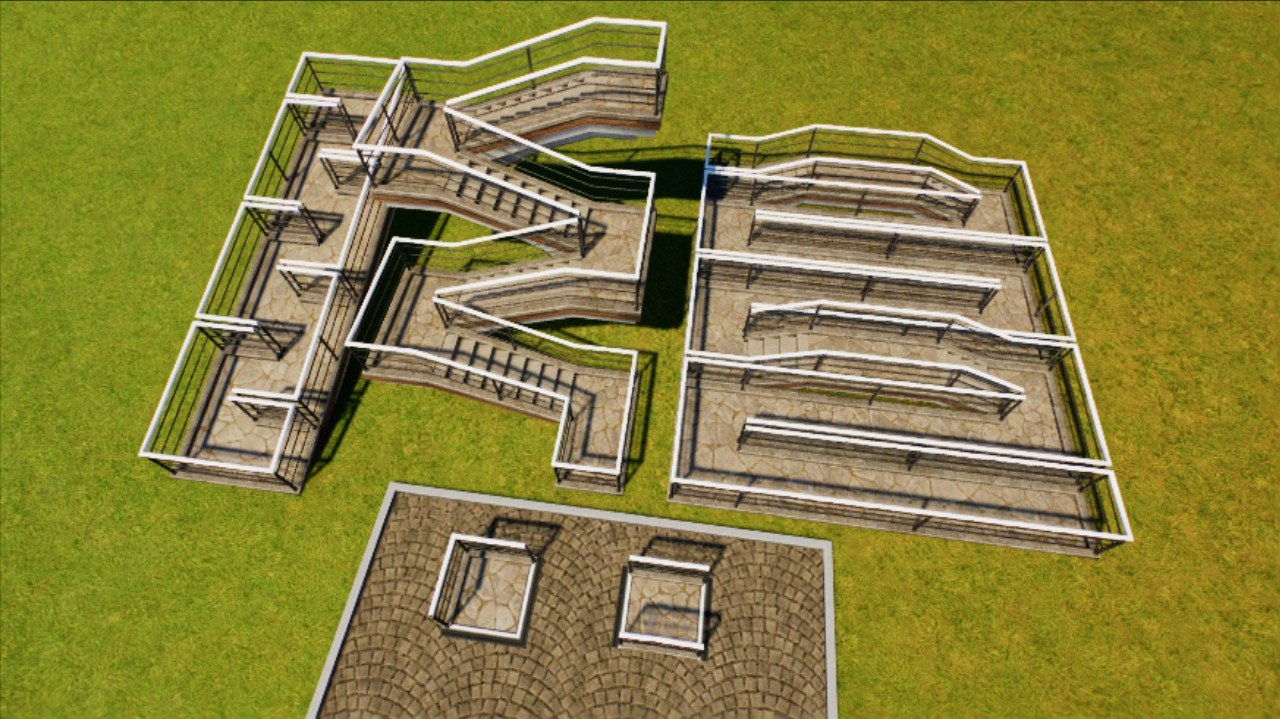 1.25M Square Queue Stamps