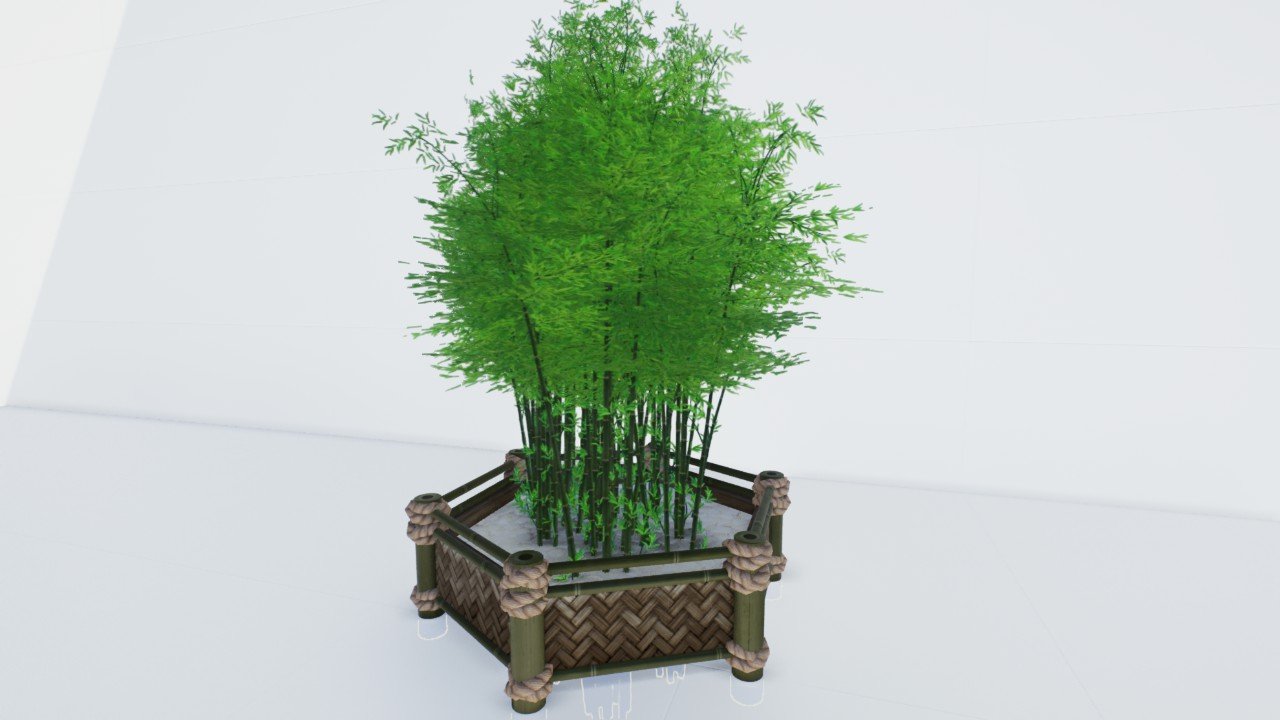 Bambou planter