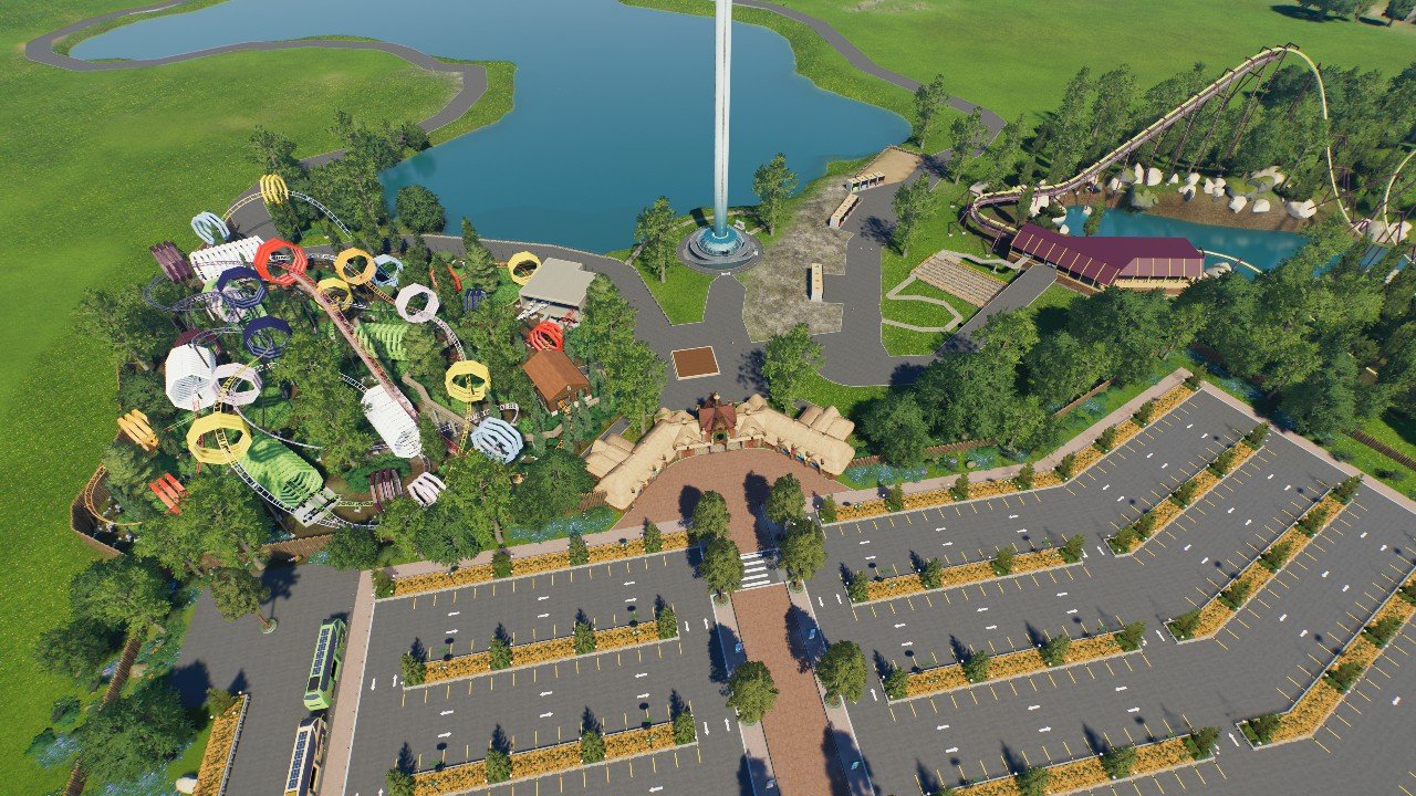 Starter Park WIP - Workshop - Planet Coaster 2