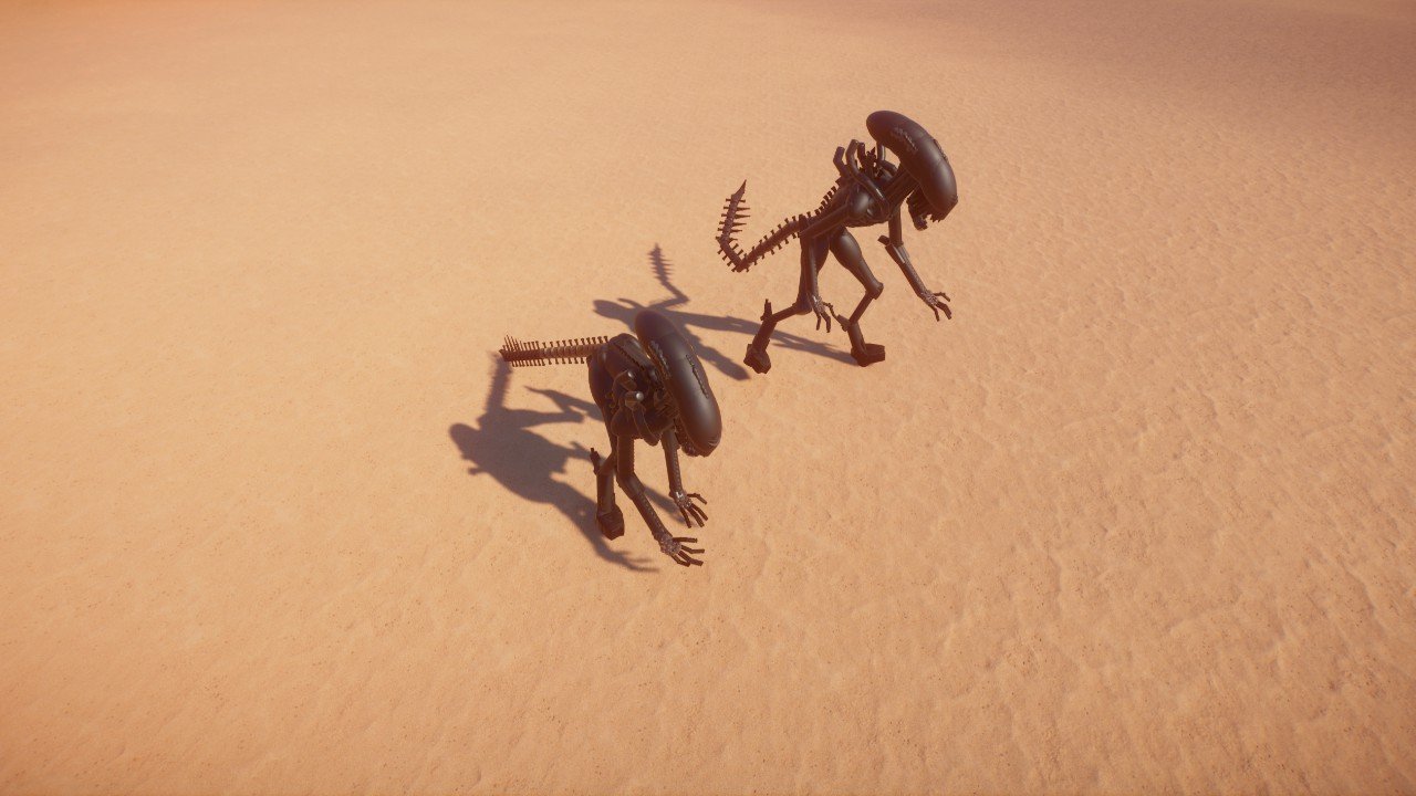 Alien Xenomorph panda
