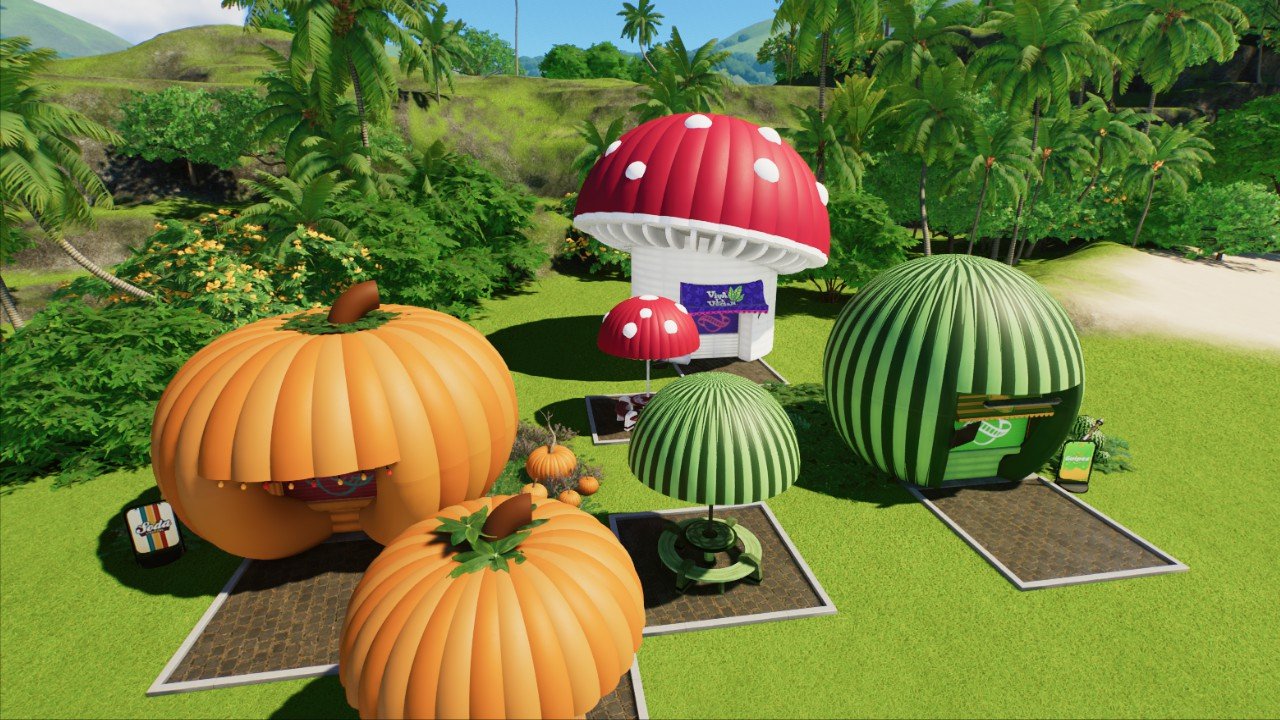 Planet coaster shops #3