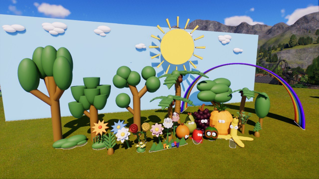 Frooty Raj Frooty collection - Workshop - Planet Coaster 2