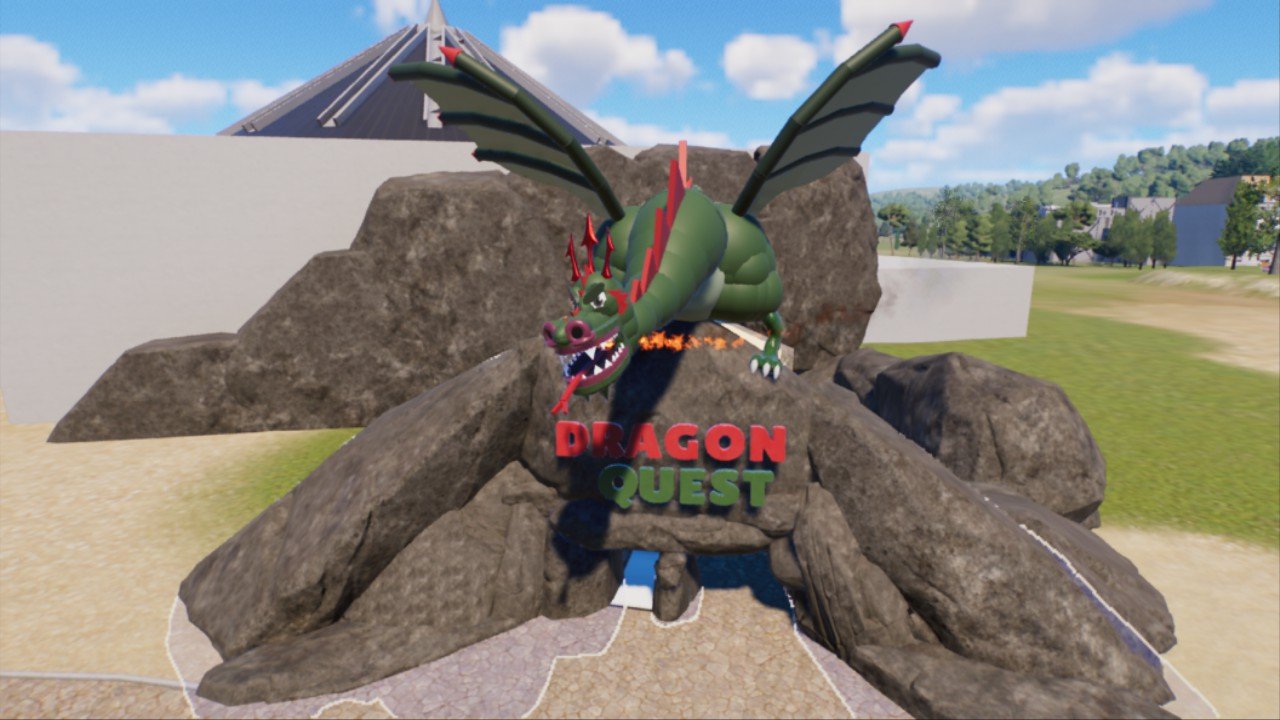 Dragon entrance