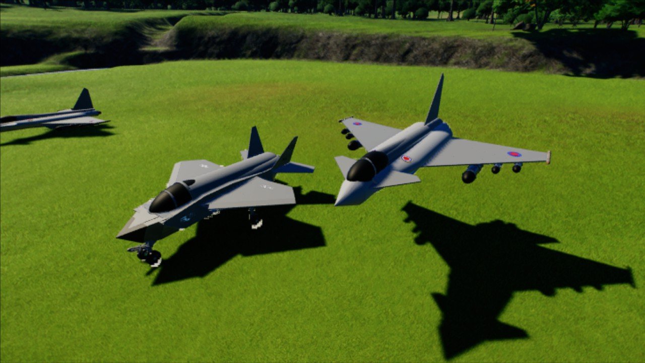f35 Jet Fighter+ Euro FIghter