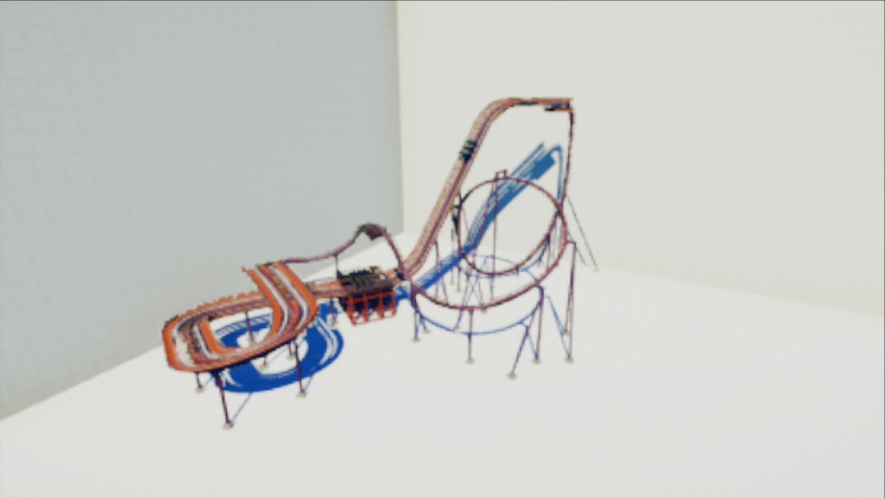 Small Dive Coaster [UNTHEMED] - Workshop - Planet Coaster 2