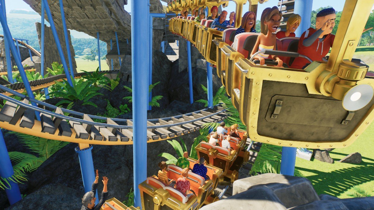 Harry Potter Escaping Gringotts