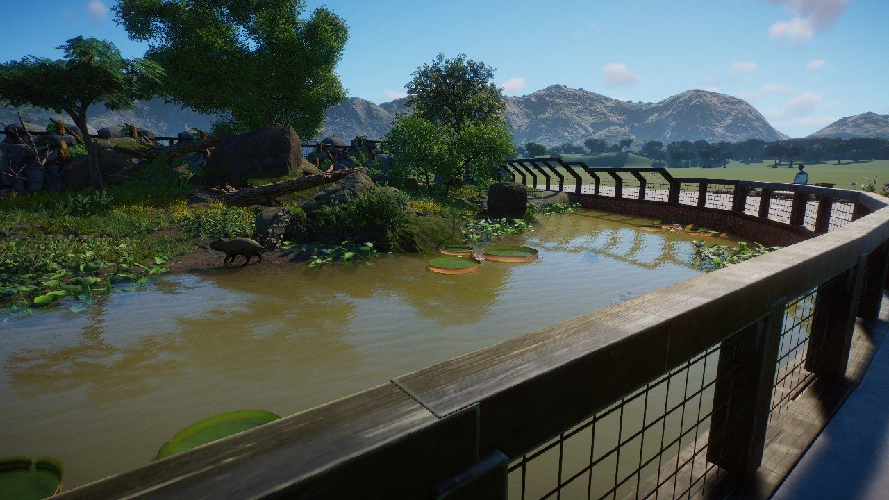 The first residence of Bussum Zoo (capybara)