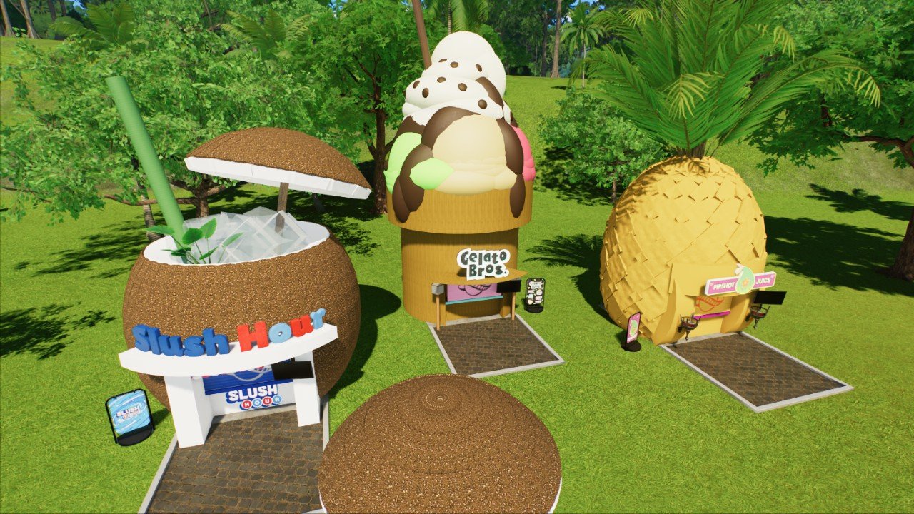 Planet coaster shops #4