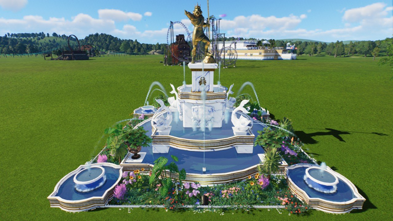 Fountain and Garden