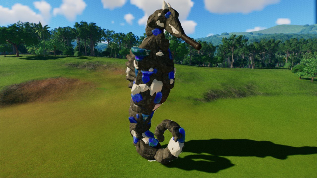 Seahorse Rock Statue