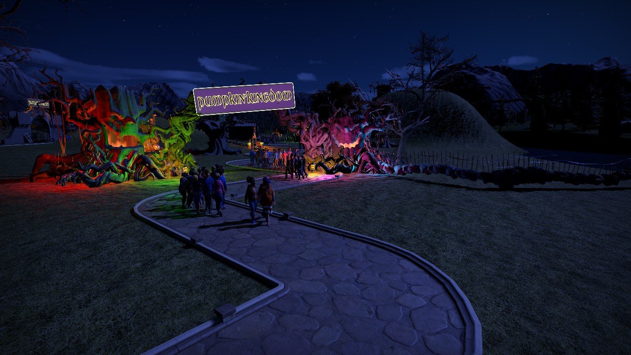 Nightmare before Christmas park