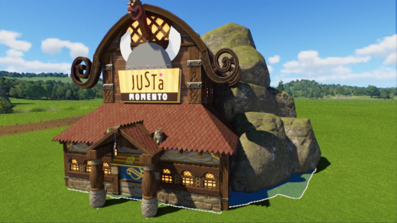 Boutique viking semi-troglodyte - Viking shop half-troglodyte