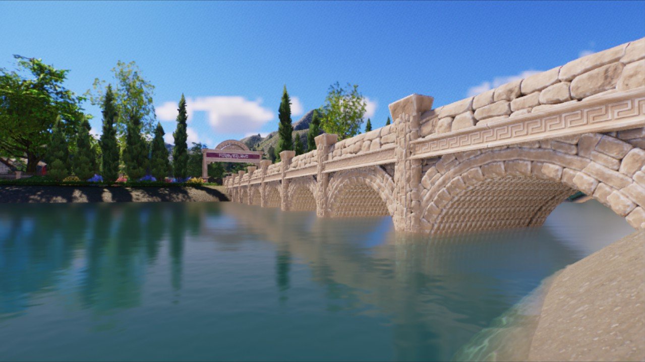 Mythic Bridge  Large