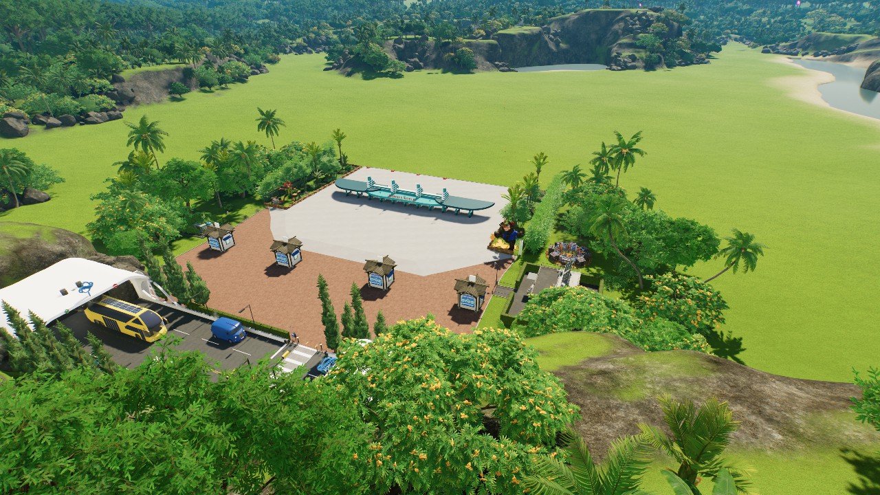 Park Entrance Tropical 