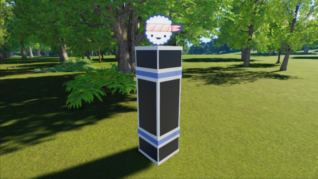Haya Sushi Advert Tower