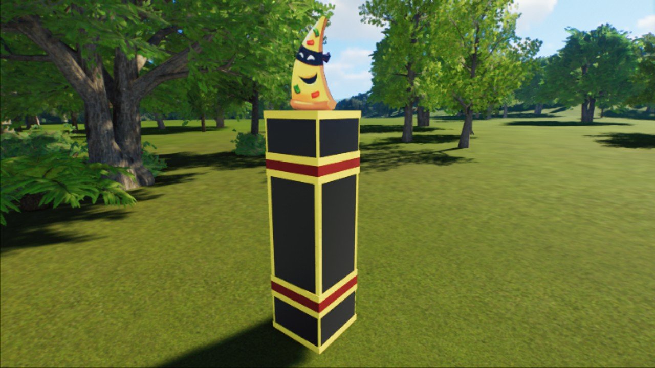 Pizza Pen Advert Tower