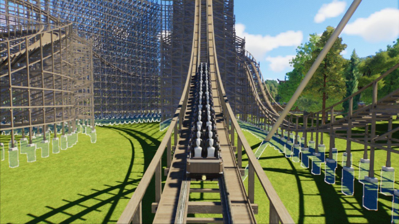 Ragin' Bull - RCCA Hyper Wooden Coaster - Workshop - Planet Coaster 2