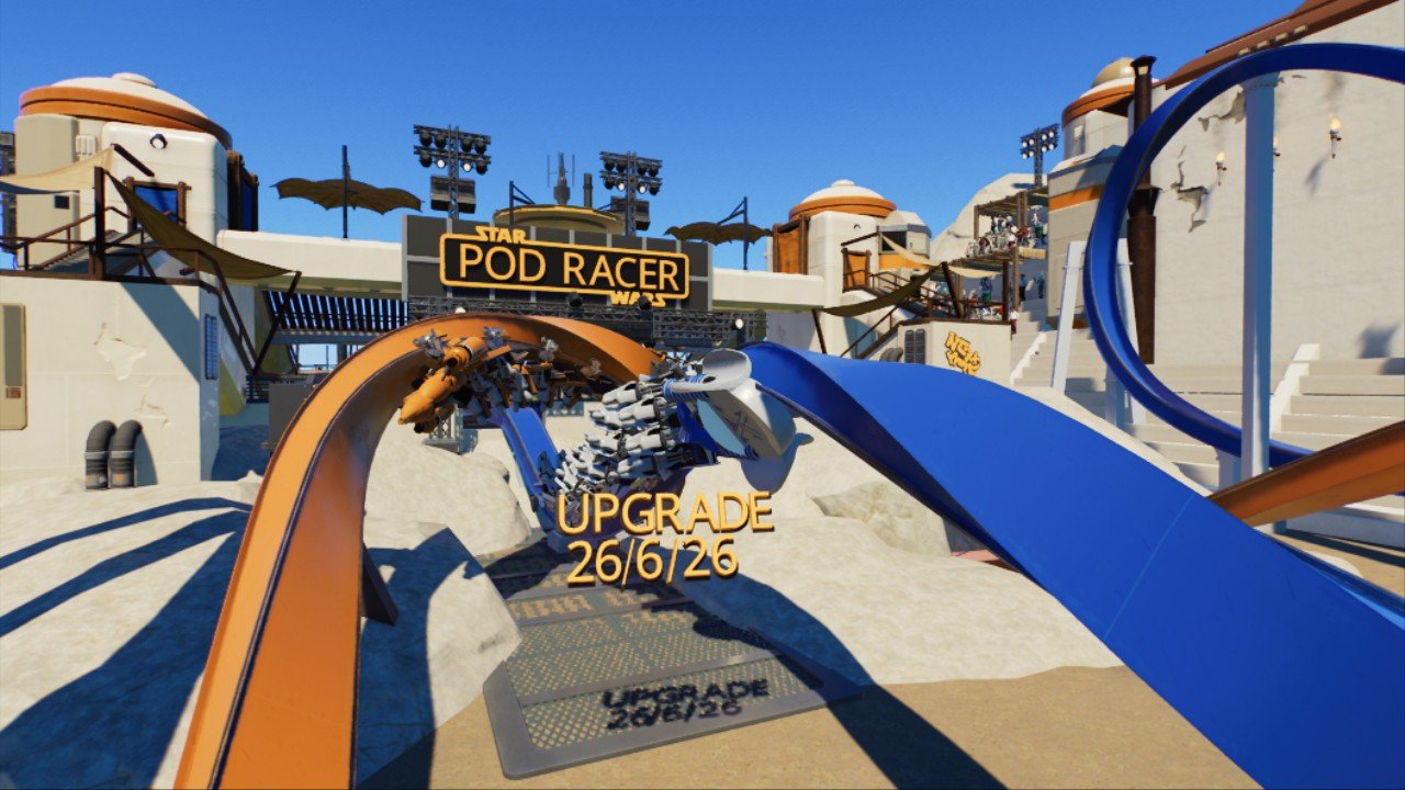 NOFXTEK STAR WARS POD RACER DUELING COASTER