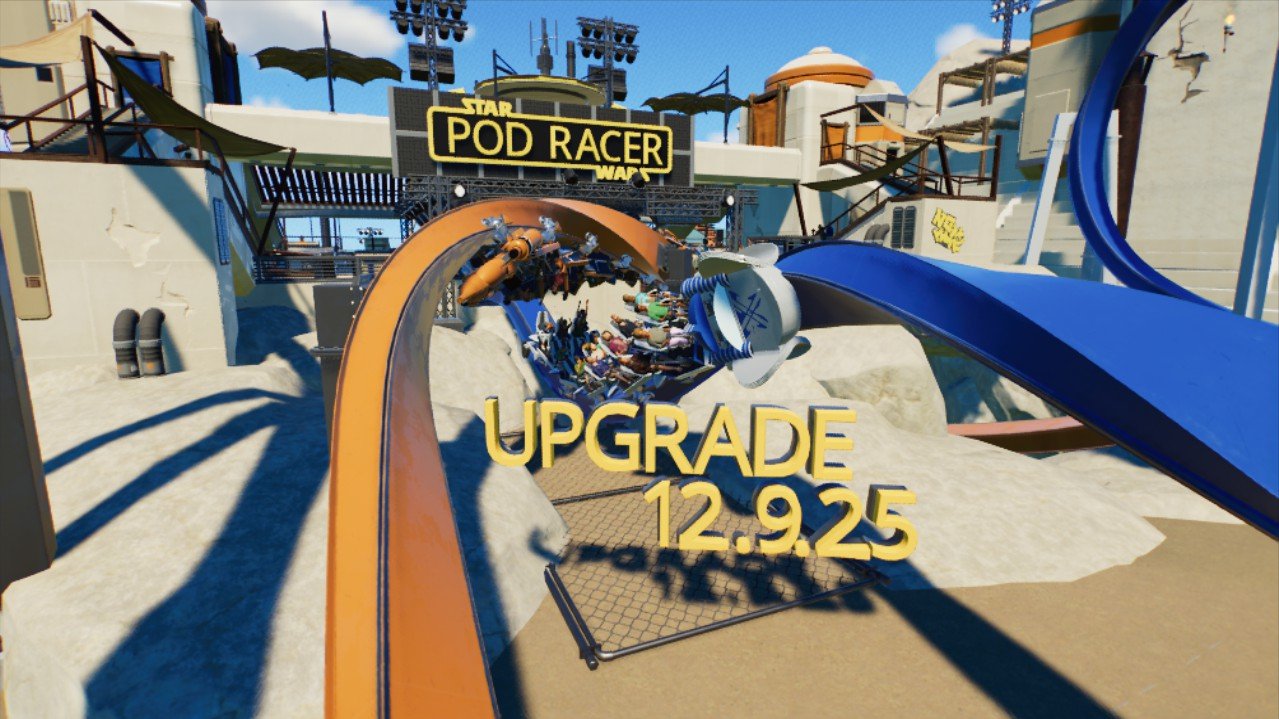 NOFXTEK STAR WARS POD RACER DUELING COASTER