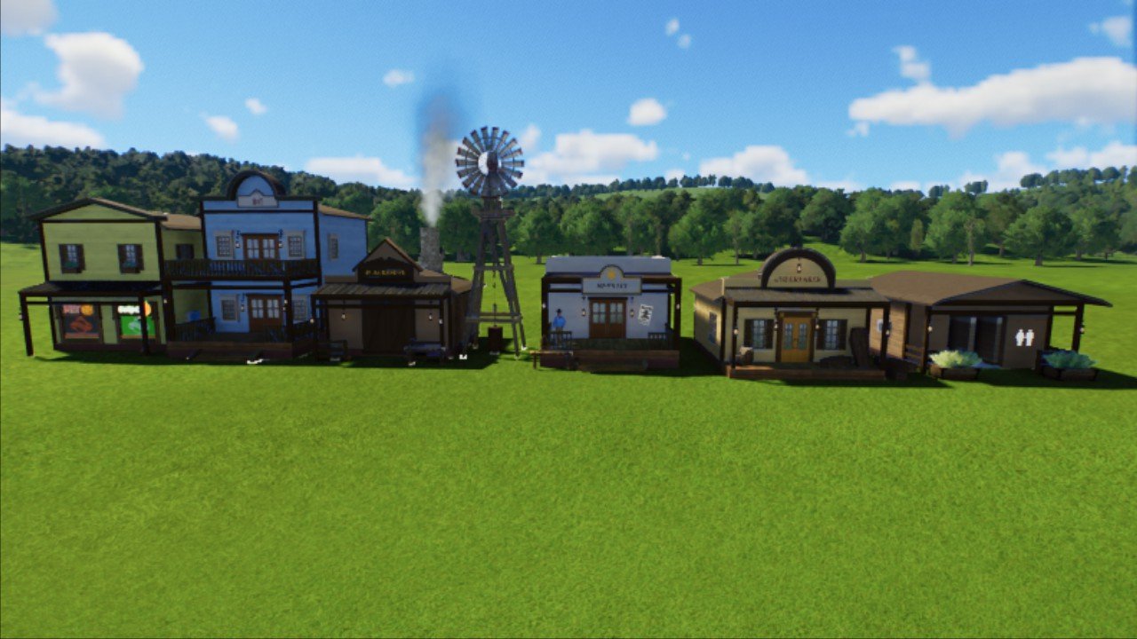 Western Themed Buildings