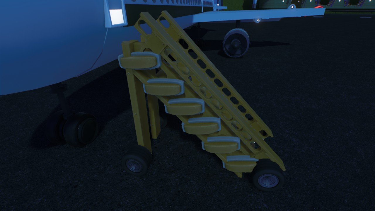 Simple boarding steps