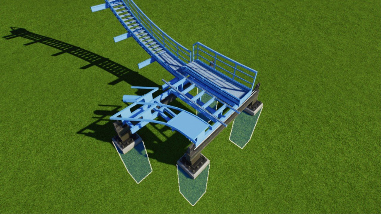 Vekoma MK1101 Switch Track Left