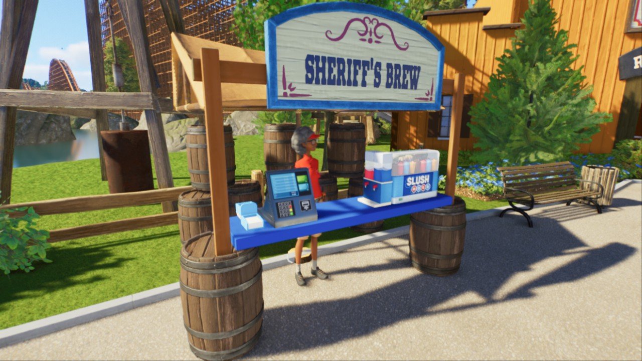 Western Sidewalk Slush Stand