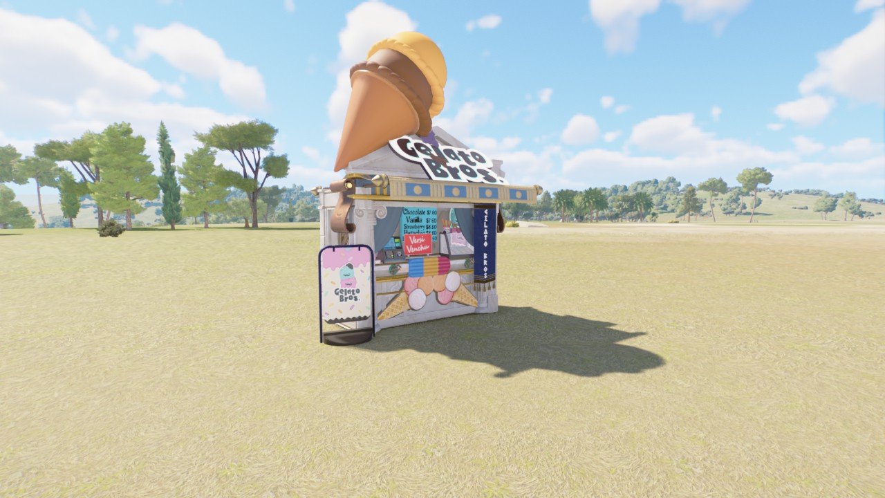 Mythology Gelato small counter