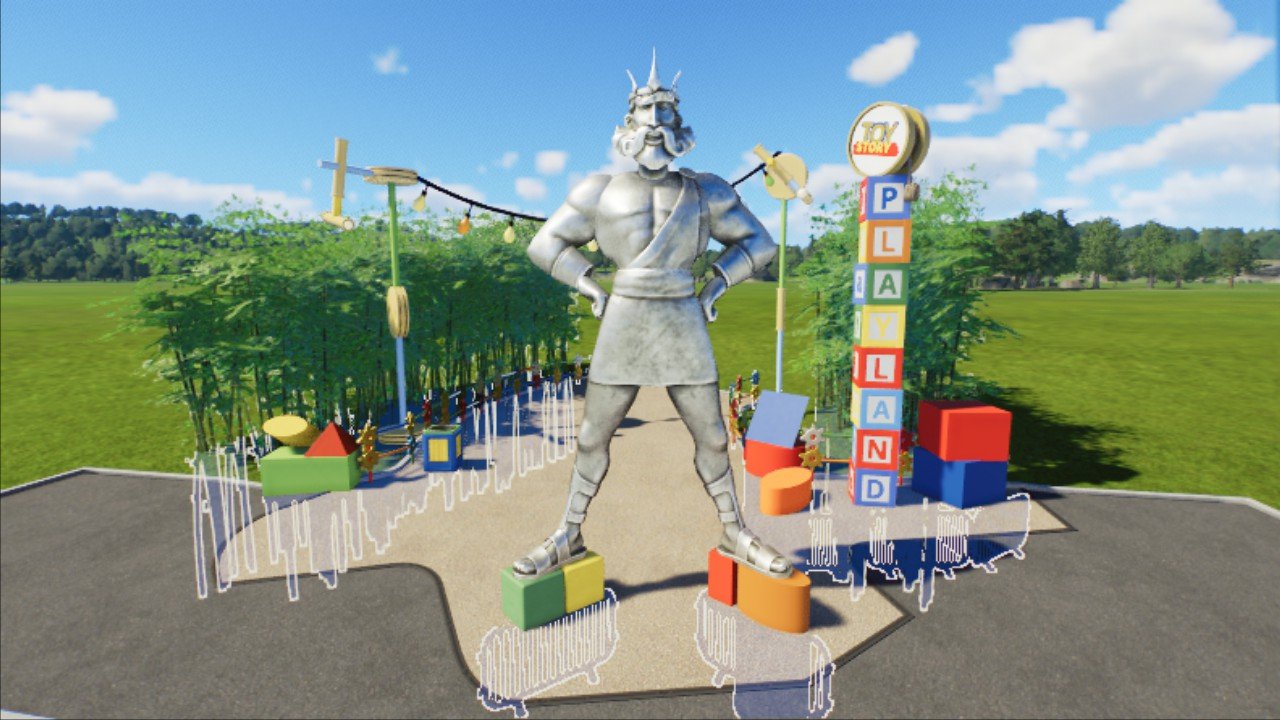 Entrance - Toy Story Playland