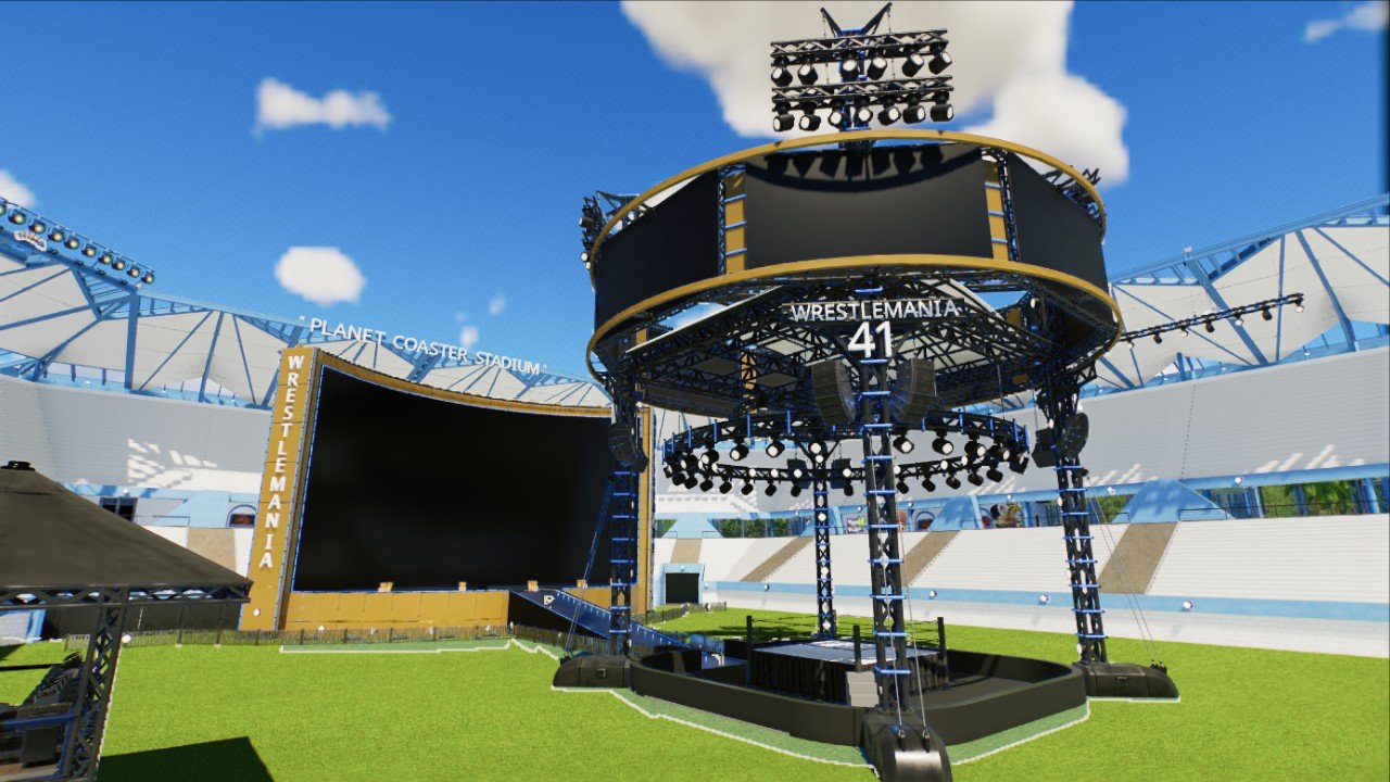 Wrestlemania Stage