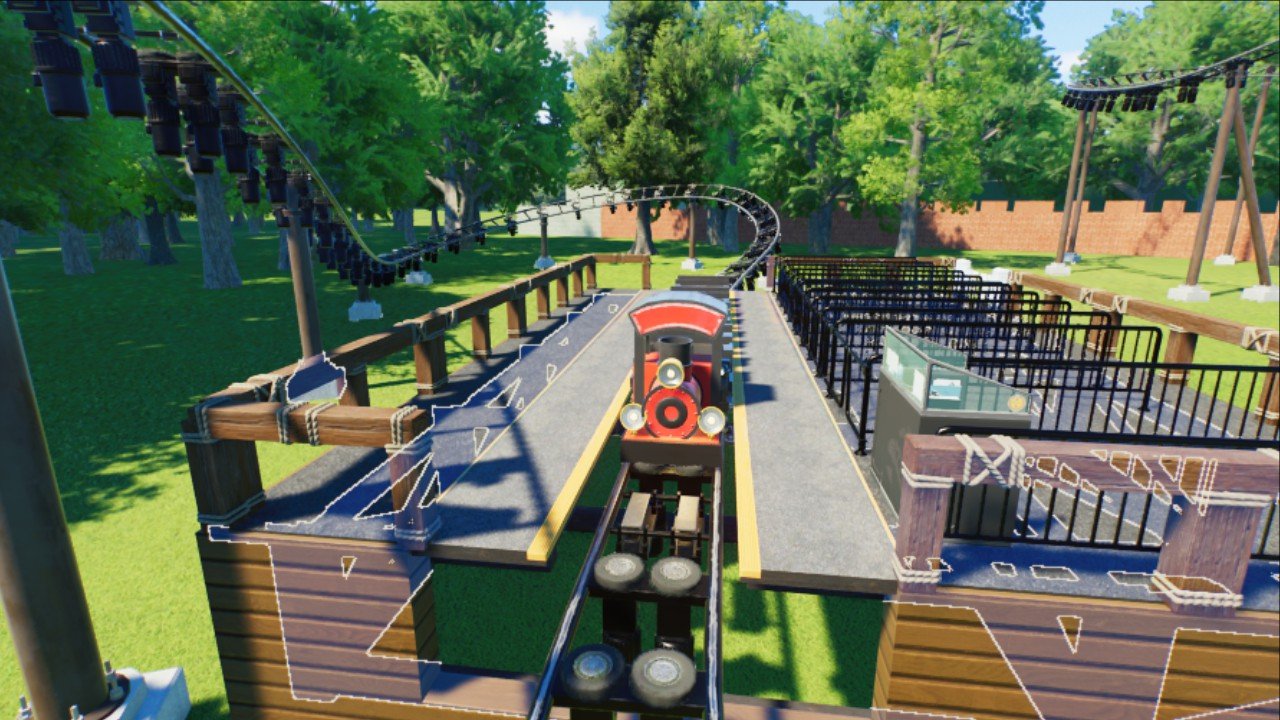 Mine Train Powered Coaster - Workshop - Planet Coaster 2