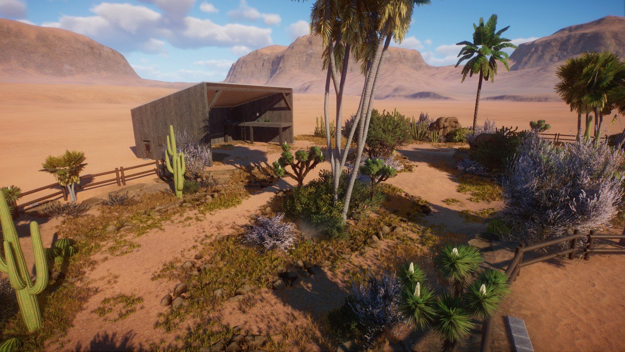 Medium Desert habitat