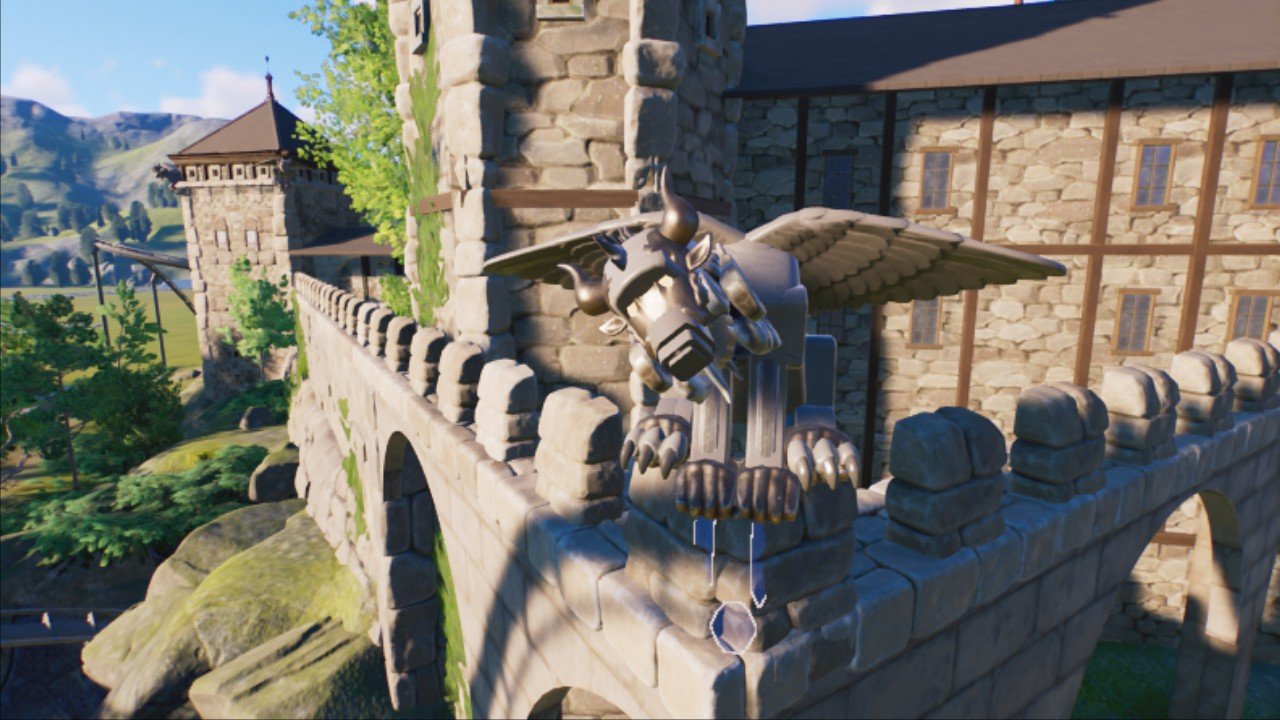animated gargoyle