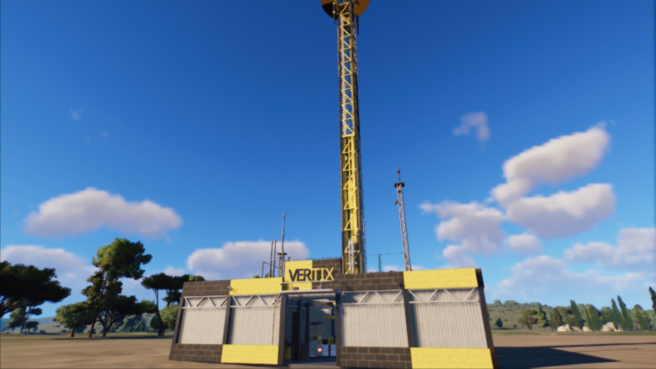 VERTIX resurgence drop tower - ワークショップ - プラネットコースター 2