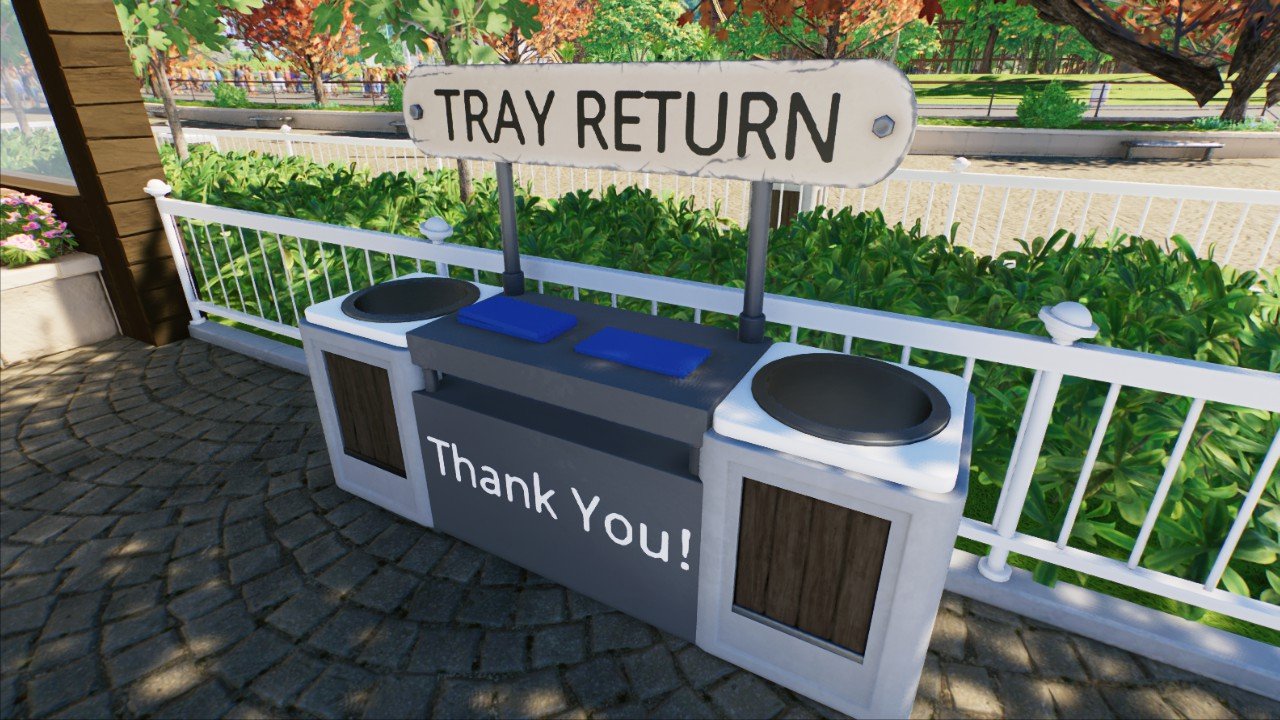 Return Coaster Tray Return - Workshop - Planet Coaster 2